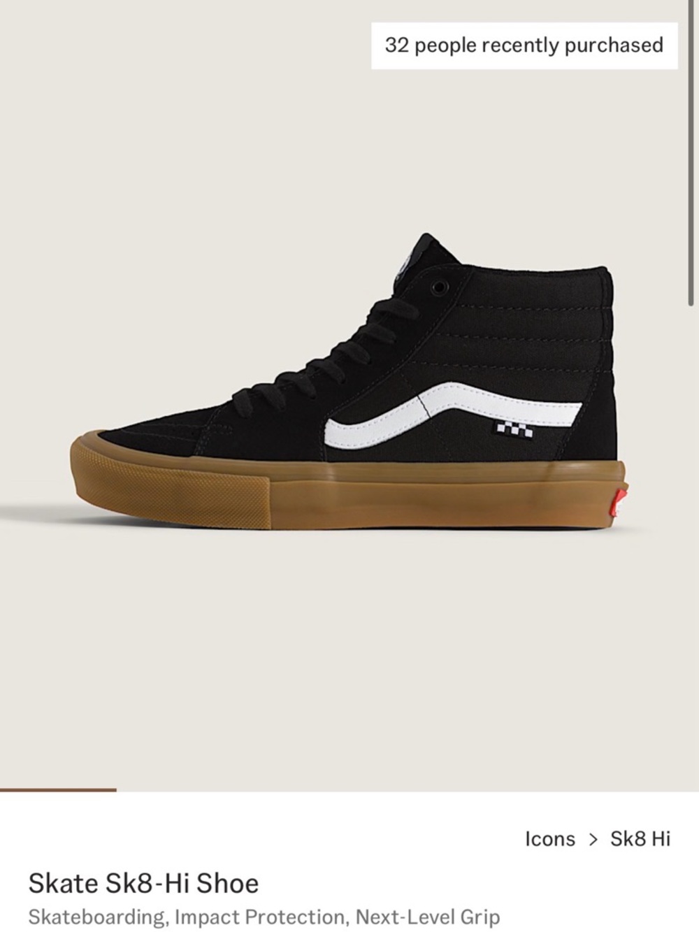 Vans Skate S8-Hi Top - Picture 8 of 8